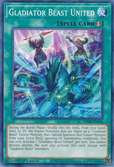 Gladiator Beast United (Common) [MP20-EN185-C]