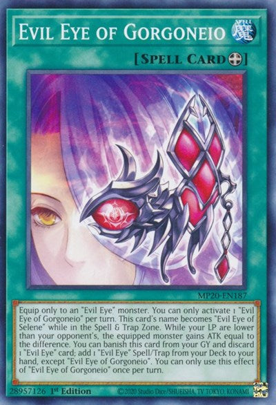 Evil Eye of Gorgoneio (Common) [MP20-EN187-C]