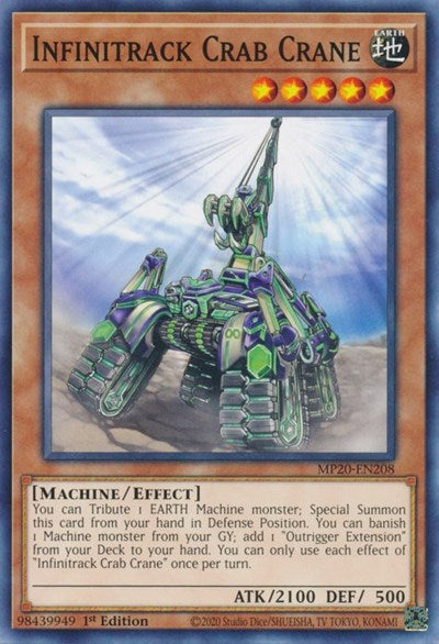 Infinitrack Crab Crane (Common) [MP20-EN208-C]