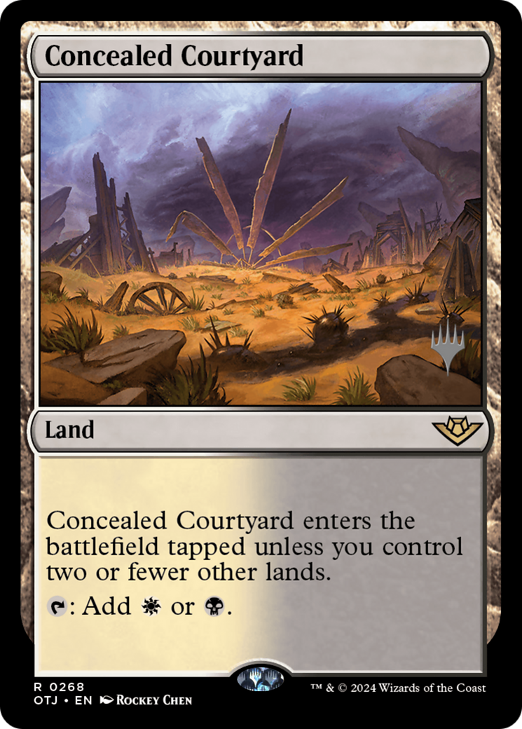 Concealed Courtyard - Promo Pack [POTJ-268p]