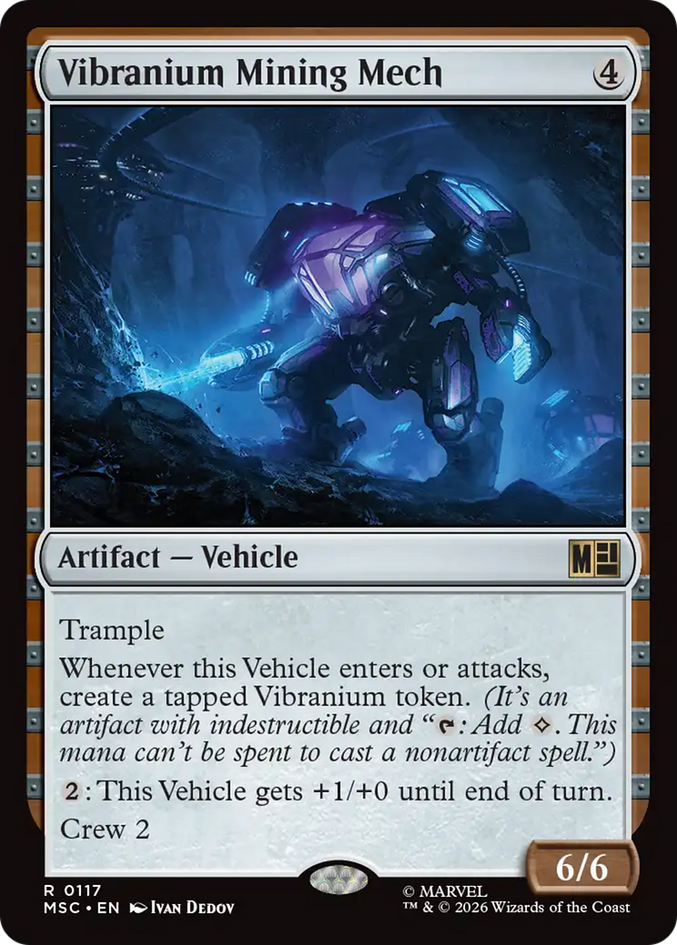Vibranium Mining Mech [MSC-117]