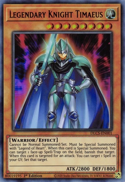 Legendary Knight Timaeus (Ultra Rare) [DLCS-EN001-UR]