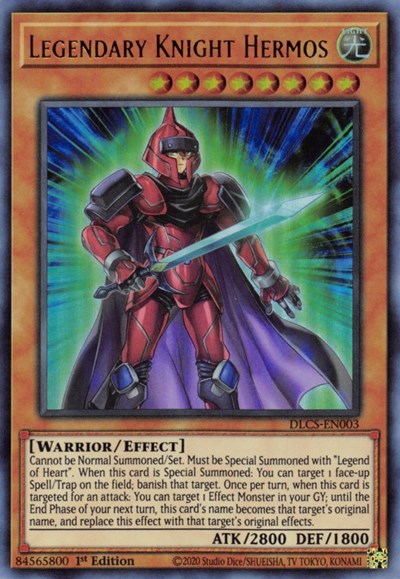 Legendary Knight Hermos (Ultra Rare) [DLCS-EN003-UR]