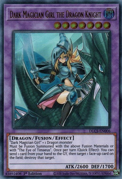 Dark Magician Girl the Dragon Knight (Ultra Rare) [DLCS-EN006-UR]