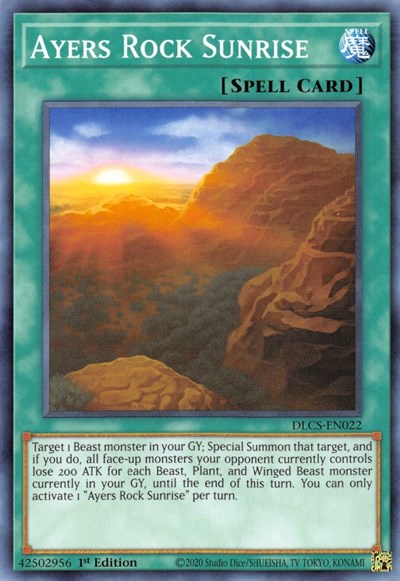 Ayers Rock Sunrise (Common) [DLCS-EN022-C]