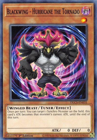 Blackwing - Hurricane the Tornado (Common) [DLCS-EN031-C]