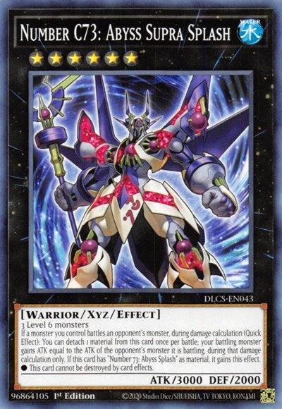 Number C73: Abyss Supra Splash (Common) [DLCS-EN043-C]