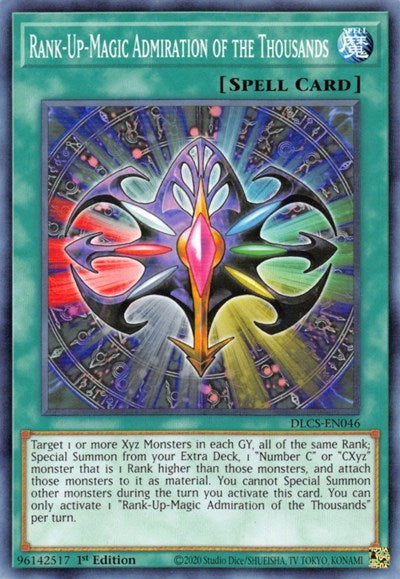 Rank-Up-Magic Admiration of the Thousands (Common) [DLCS-EN046-C]