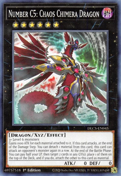 Number C5: Chaos Chimera Dragon (Common) [DLCS-EN045-C]