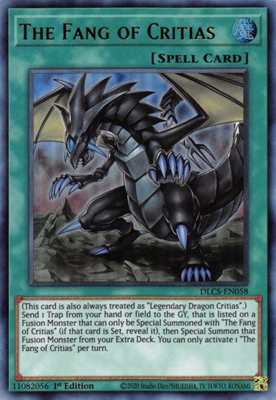 The Fang of Critias (Ultra Rare) [DLCS-EN058-UR]
