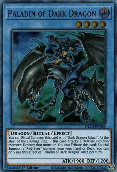 Paladin of Dark Dragon (Ultra Rare) [DLCS-EN069-UR]