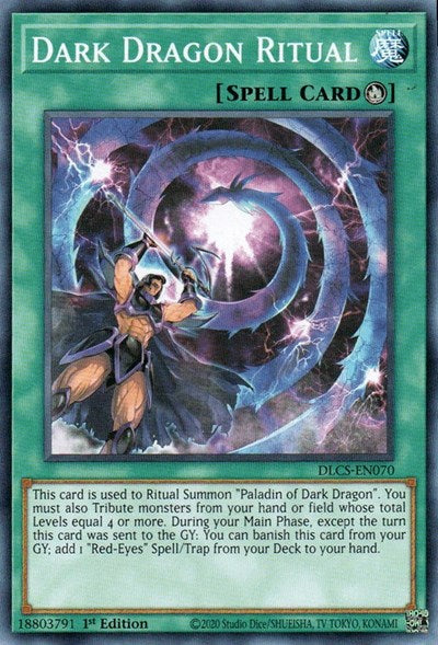 Dark Dragon Ritual (Common) [DLCS-EN070-C]