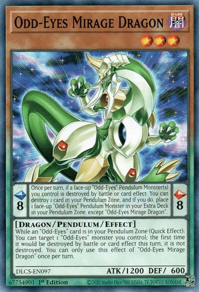 Odd-Eyes Mirage Dragon (Common) [DLCS-EN097-C]
