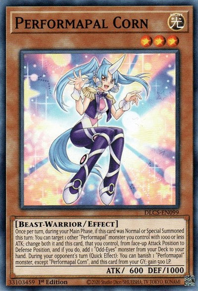 Performapal Corn (Common) [DLCS-EN099-C]