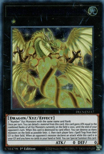 Number 100: Numeron Dragon (Ultra Rare) [DLCS-EN117-UR]