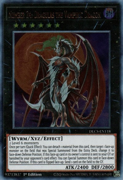 Number 24: Dragulas the Vampiric Dragon (Ultra Rare) [DLCS-EN118-UR]