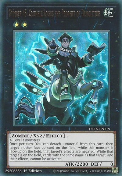 Number 45: Crumble Logos the Prophet of Demolition (Ultra Rare) [DLCS-EN119-UR]