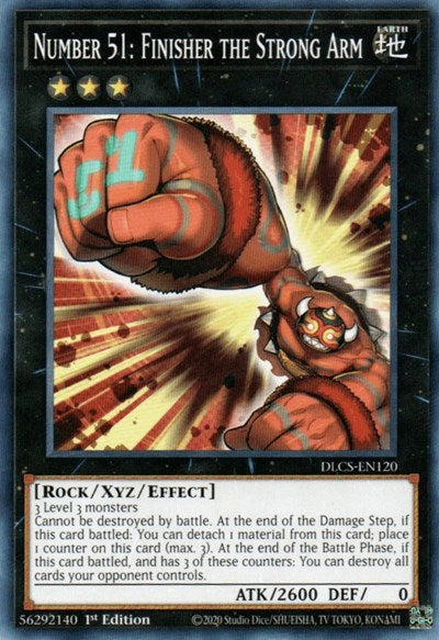 Number 51: Finisher the Strong Arm (Common) [DLCS-EN120-C]