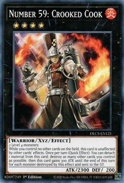Number 59: Crooked Cook (Common) [DLCS-EN121-C]