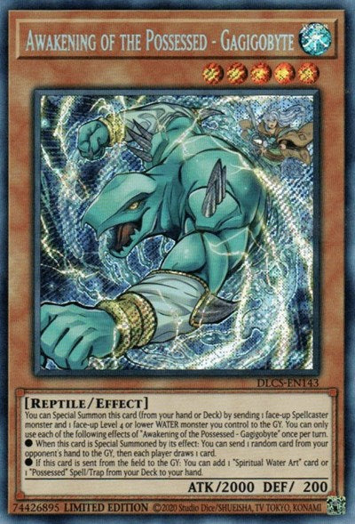 Awakening of the Possessed - Gagigobyte (Secret Rare) [DLCS-EN143-SeR]