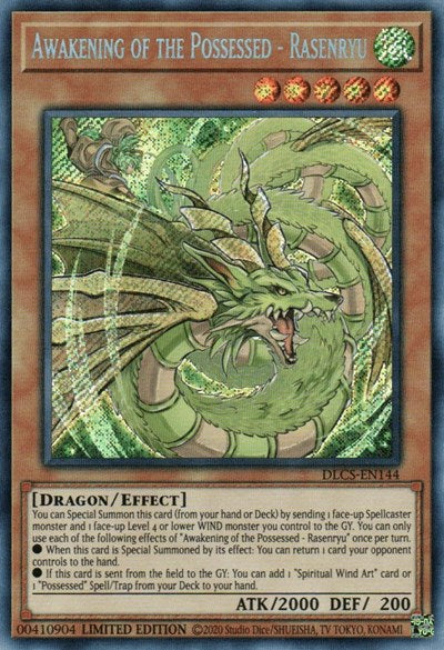 Awakening of the Possessed - Rasenryu (Secret Rare) [DLCS-EN144-SeR]