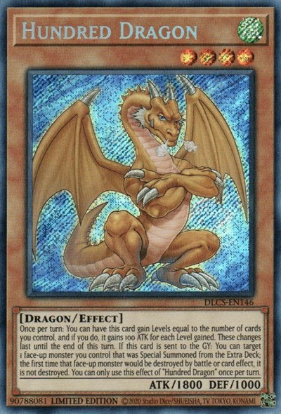 Hundred Dragon (Secret Rare) [DLCS-EN146-SeR]