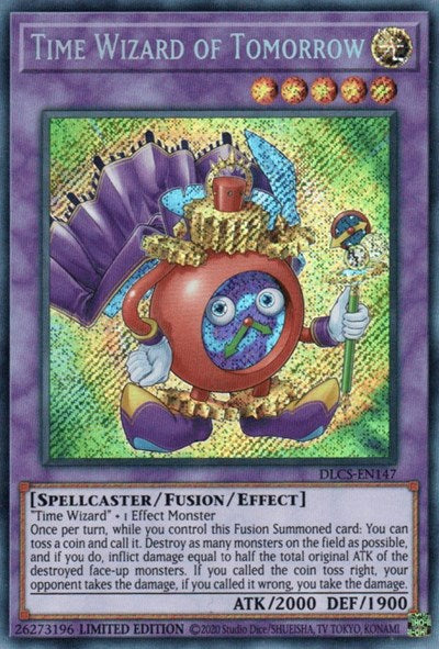 Time Wizard of Tomorrow (Secret Rare) [DLCS-EN147-SeR]