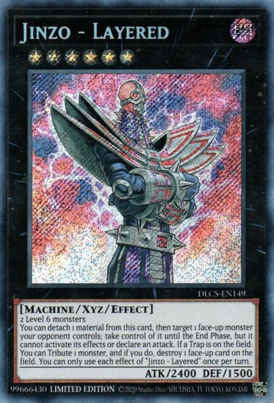 Jinzo - Layered (Secret Rare) [DLCS-EN149-SeR]