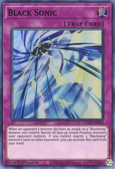 Black Sonic (Ultra Rare) (Purple) [DLCS-EN032-UR-P]