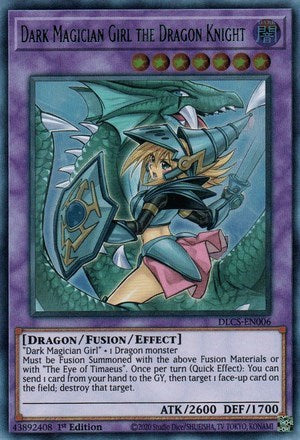Dark Magician Girl the Dragon Knight (Ultra Rare) (Alternate Art) [DLCS-EN006-UR-ALT]