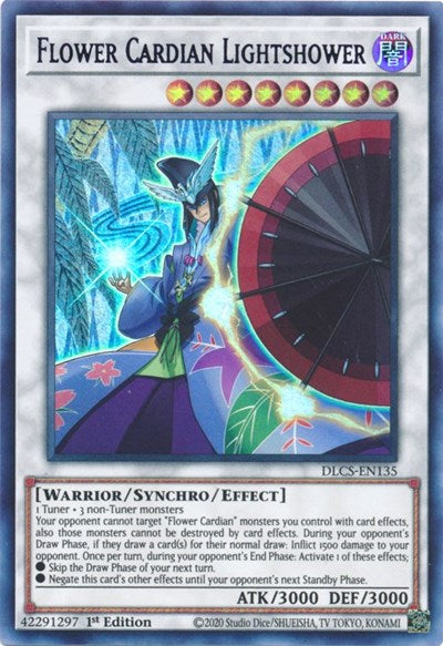 Flower Cardian Lightshower (Ultra Rare) (Purple) [DLCS-EN135-UR-P]