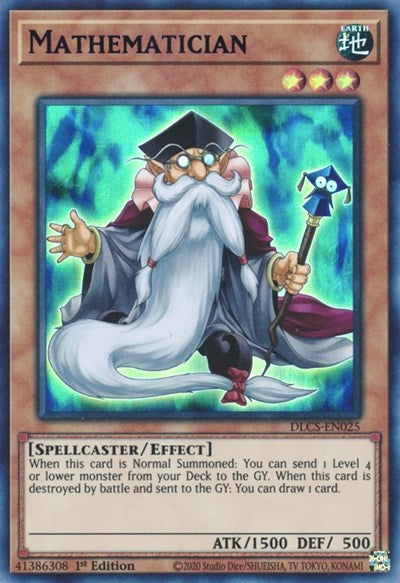 Mathematician (Ultra Rare) (Blue) [DLCS-EN025-UR-B]