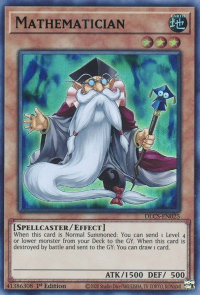 Mathematician (Ultra Rare) (Green) [DLCS-EN025-UR-G]