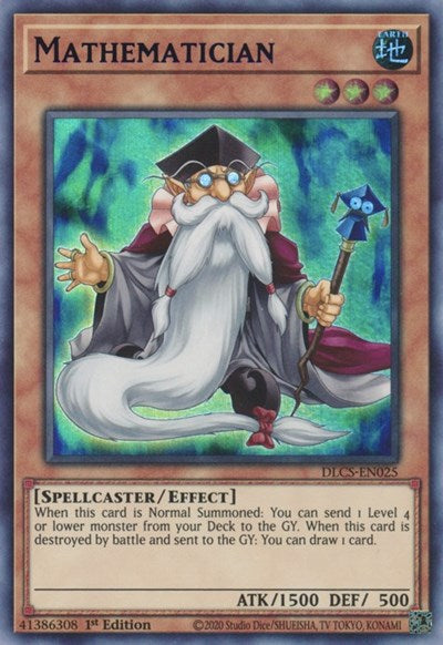 Mathematician (Ultra Rare) (Purple) [DLCS-EN025-UR-P]