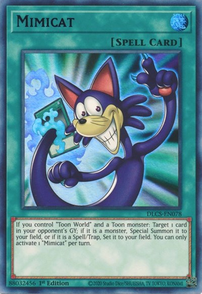 Mimicat (Ultra Rare) (Purple) [DLCS-EN078-UR-P]