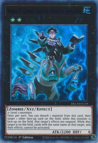 Number 45: Crumble Logos the Prophet of Demolition (Ultra Rare) (Purple) [DLCS-EN119-UR-P]