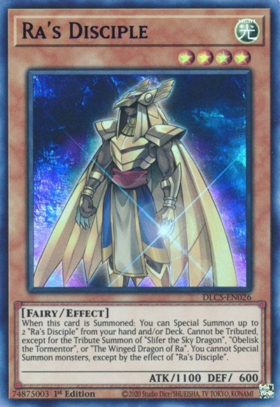 Ra's Disciple (Ultra Rare) (Blue) [DLCS-EN026-UR-B]