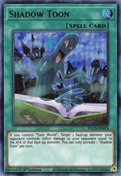 Shadow Toon (Ultra Rare) (Purple) [DLCS-EN076-UR-P]