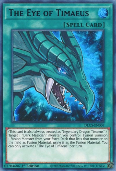 The Eye of Timaeus (Ultra Rare) (Purple) [DLCS-EN007-UR-P]