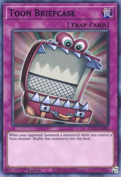 Toon Briefcase (Ultra Rare) (Blue) [DLCS-EN080-UR-B]