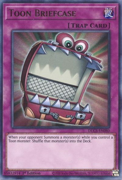 Toon Briefcase (Ultra Rare) (Green) [DLCS-EN080-UR-G]