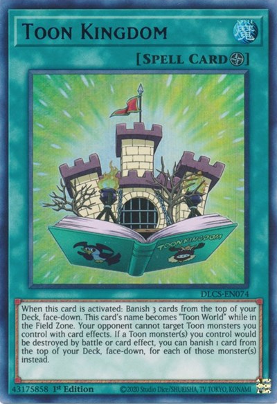 Toon Kingdom (Ultra Rare) (Purple) [DLCS-EN074-UR-P]