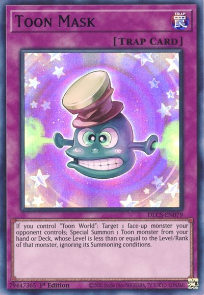 Toon Mask (Ultra Rare) (Purple) [DLCS-EN079-UR-P]