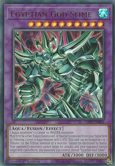 Egyptian God Slime (Ultra Rare) [LED7-EN001-UR]