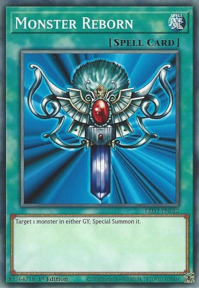 Monster Reborn (Common) [LED7-EN012-C]