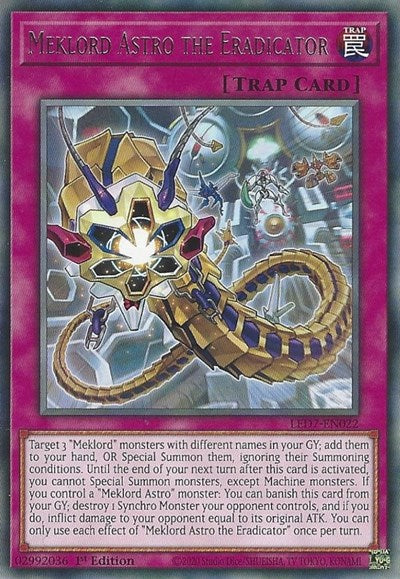 Meklord Astro the Eradicator (Rare) [LED7-EN022-R]