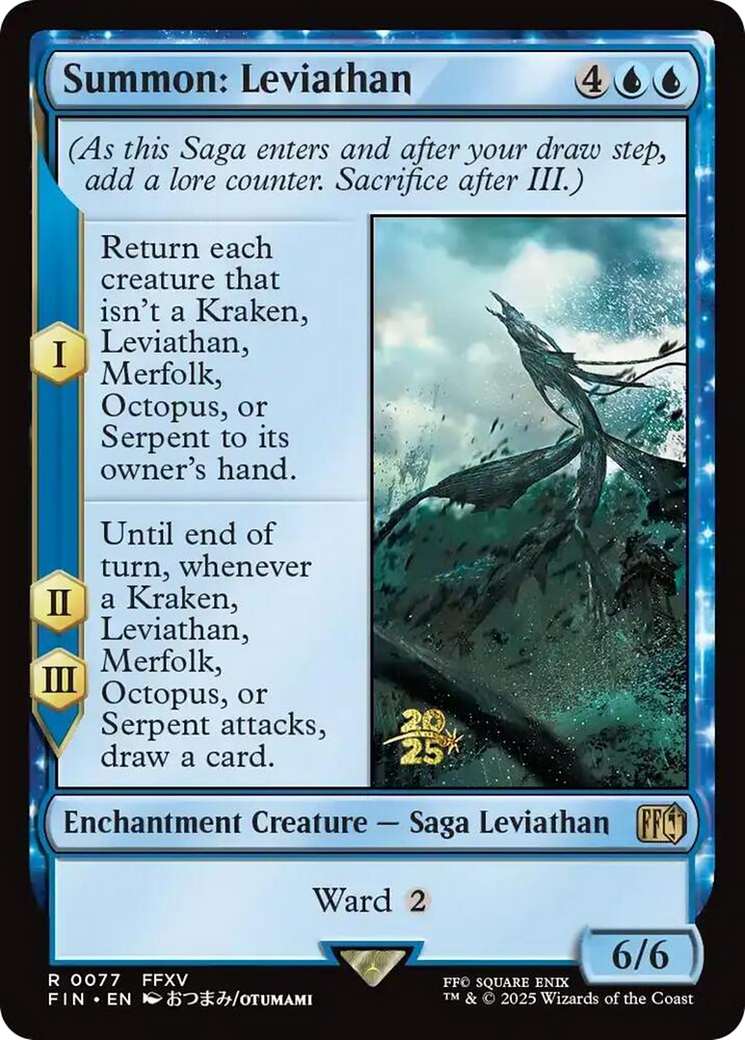 Summon: Leviathan - Prerelease Promo [PFIN-77s]