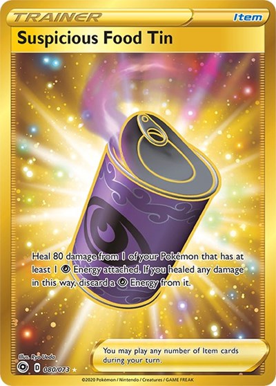 Suspicious Food Tin - 80/73 (Secret Rare) [CPA-80-SR]