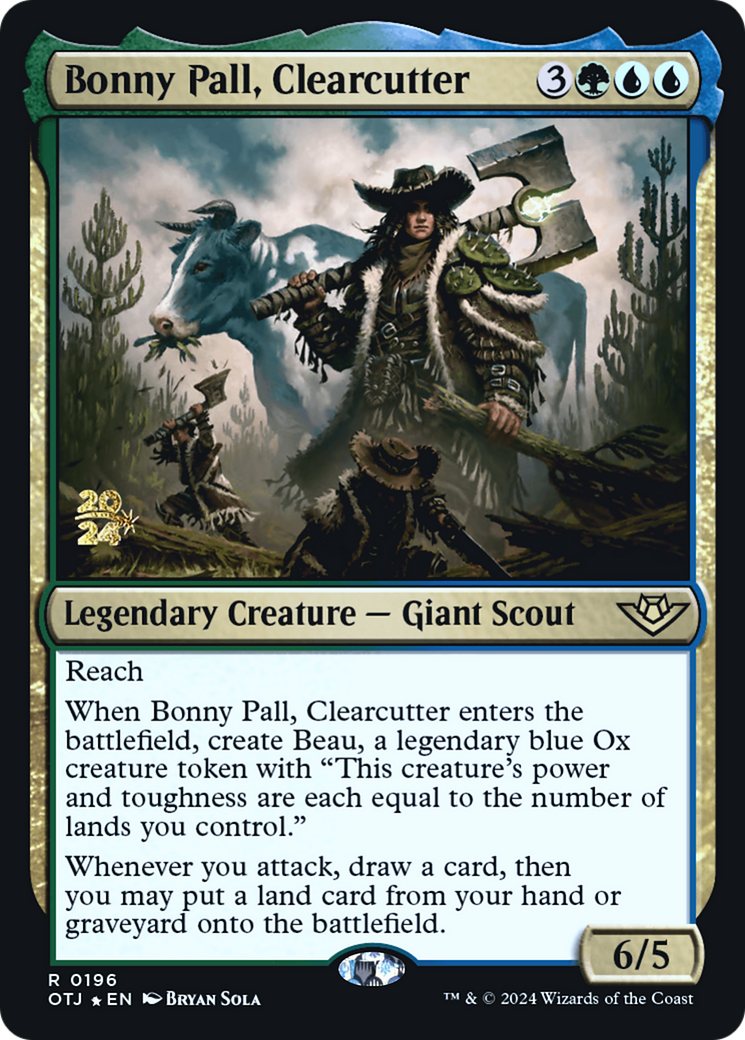 Bonny Pall, Clearcutter - Prerelease Promo [POTJ-196s]