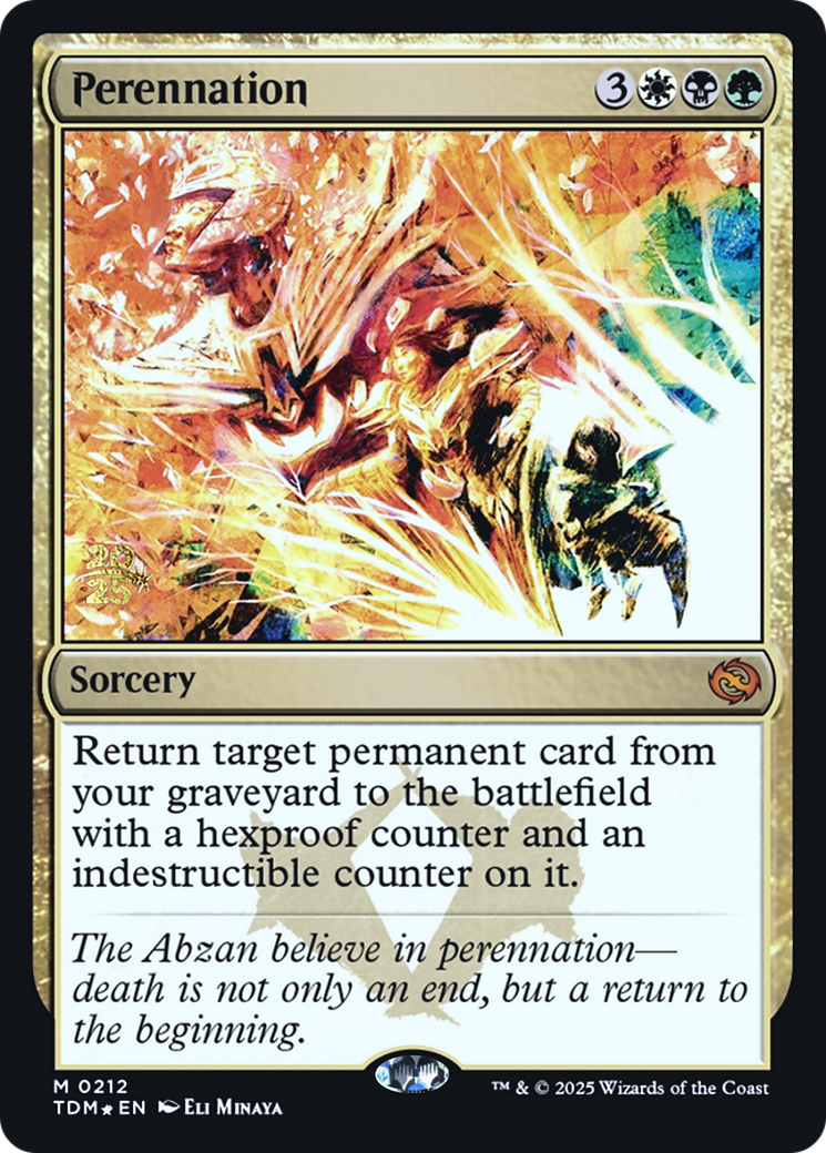 Perennation - Prerelease Promo [PTDM-212s]